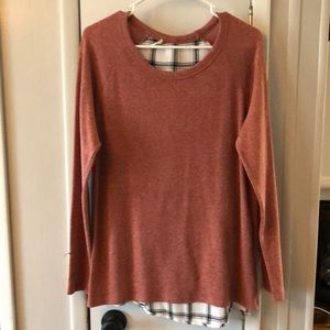 Rusty pink tunic